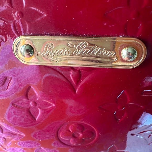 Louis Vuitton Vernis Bellevue GM RED AUTHENTIC - Picture 6 of 16